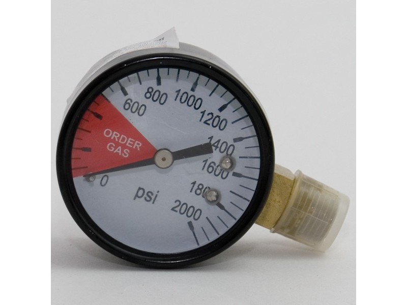 Regulator Gauge - 0-2000 psi LHT