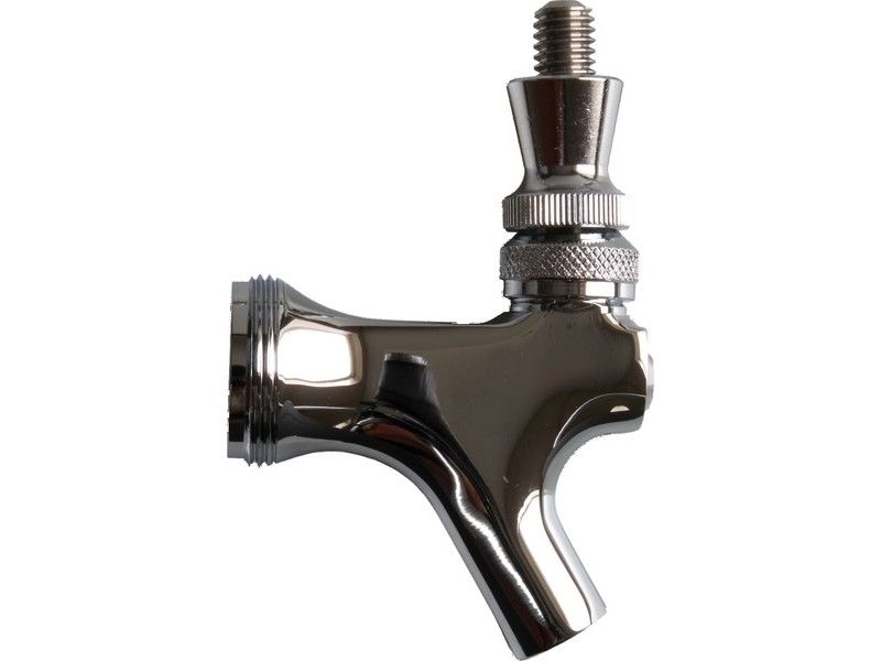 Beer Faucet - Chrome w/ Stainless Lever