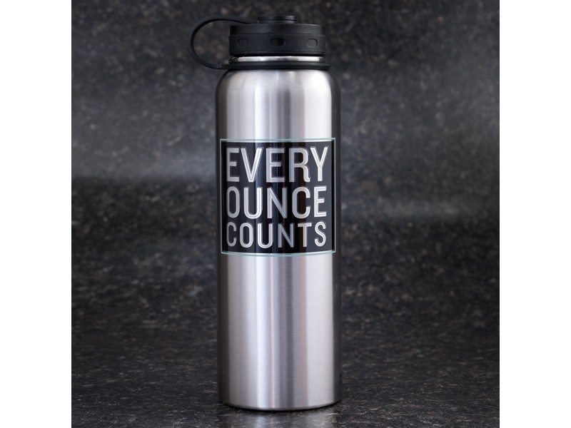 Every Ounce Counts Stainless Steel Growler