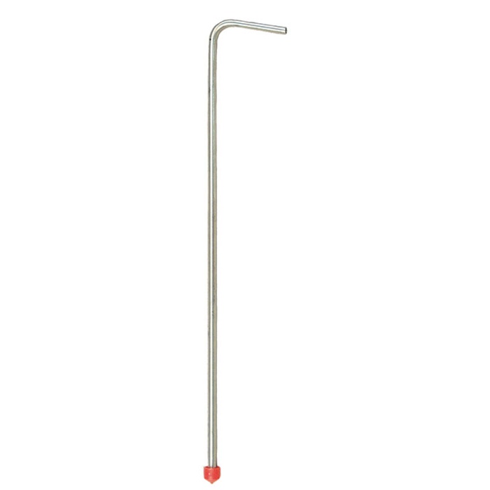 Racking Cane - Stainless With Tip (1/2" x 26")