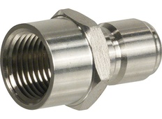 Male Stainless Steel Quick Disconnect w/ FPT