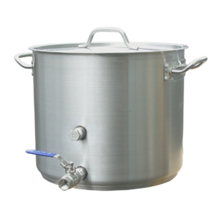 8 Gallon Stainless Brew Kettle - Heavy Duty