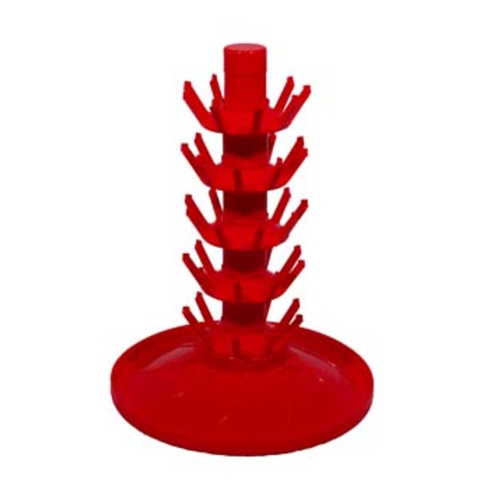 45 Seat Rotating Red Bottle Tree