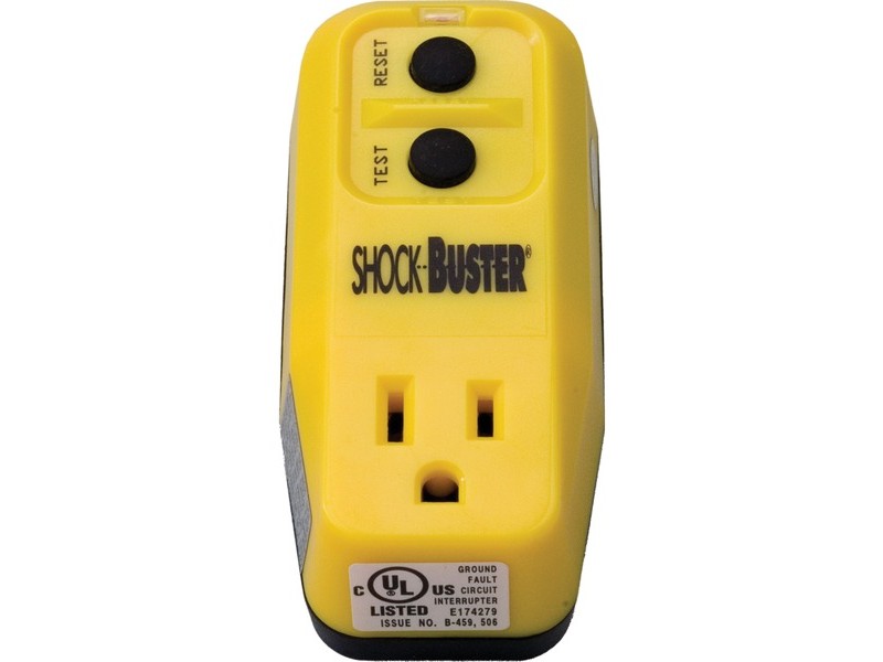 Shockbuster GFCI Outlet Adapter