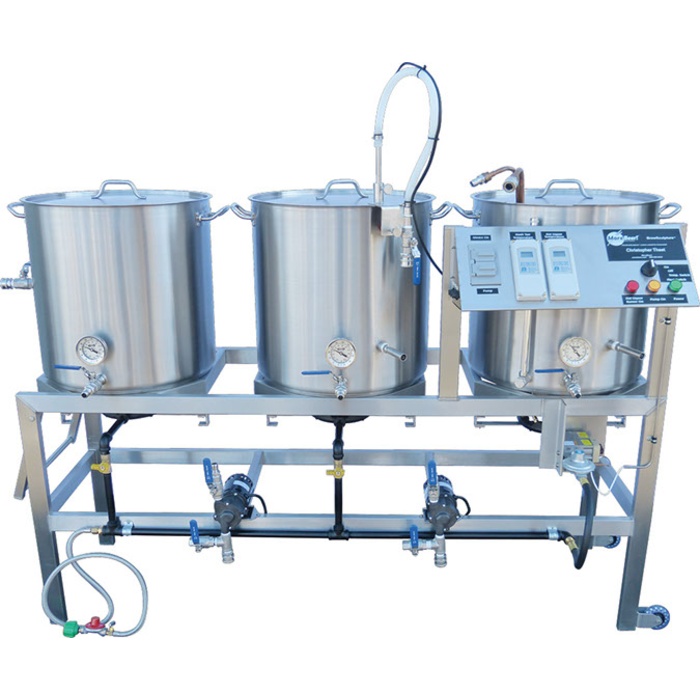 20 Gallon Digital Single-Tier BrewSculpture - Deluxe Frame