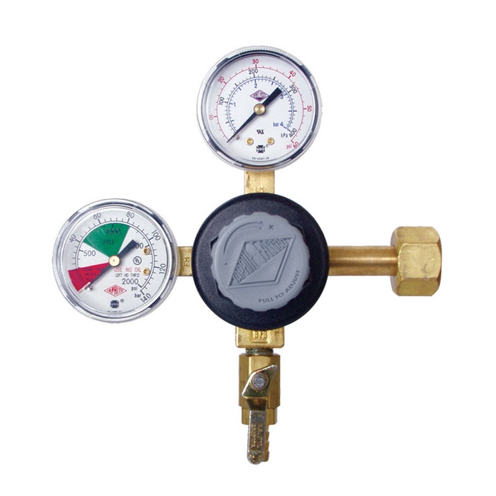 Dual Gauge CO2 Regulator - Taprite