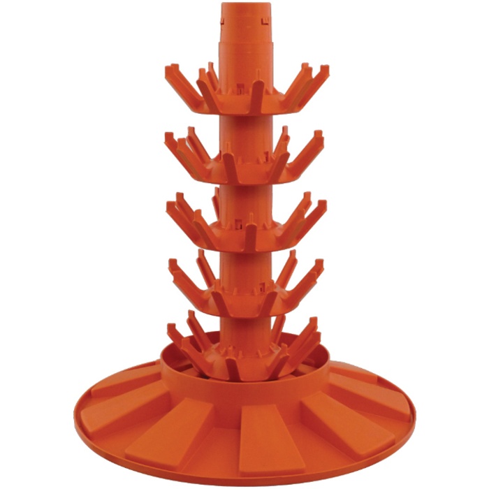 45 Seat Orange Stationary Bottle Tree