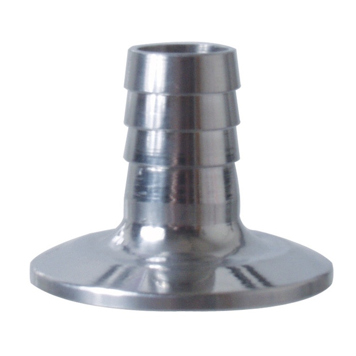 Stainless - 1.5" TC x 3/4" Barb