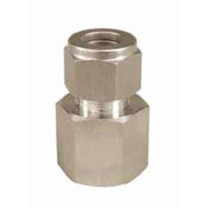 Stainless - 1/2" Comp. x 1/2" FPT