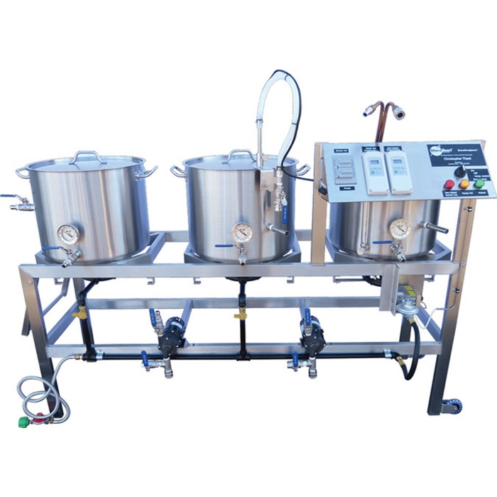 10 Gallon Digital Single-Tier BrewSculpture - Deluxe Frame