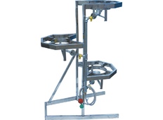 Clearance - Stainless Steel Gravity Frame w/ Gas System