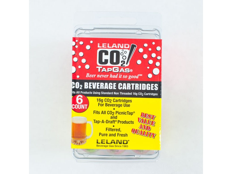 16 gram TAD CO2 Cartridge - pack of 6