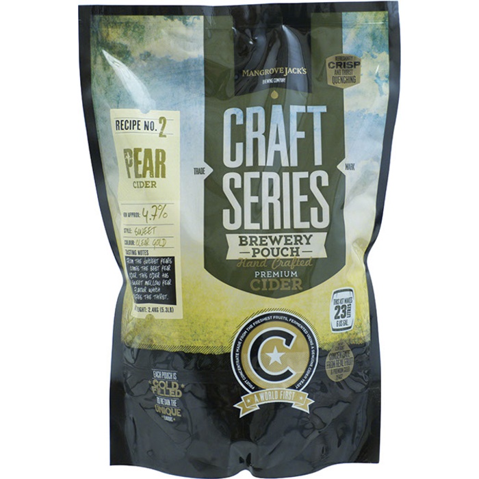 Mangrove Jack's British Series Pear Cider Pouch