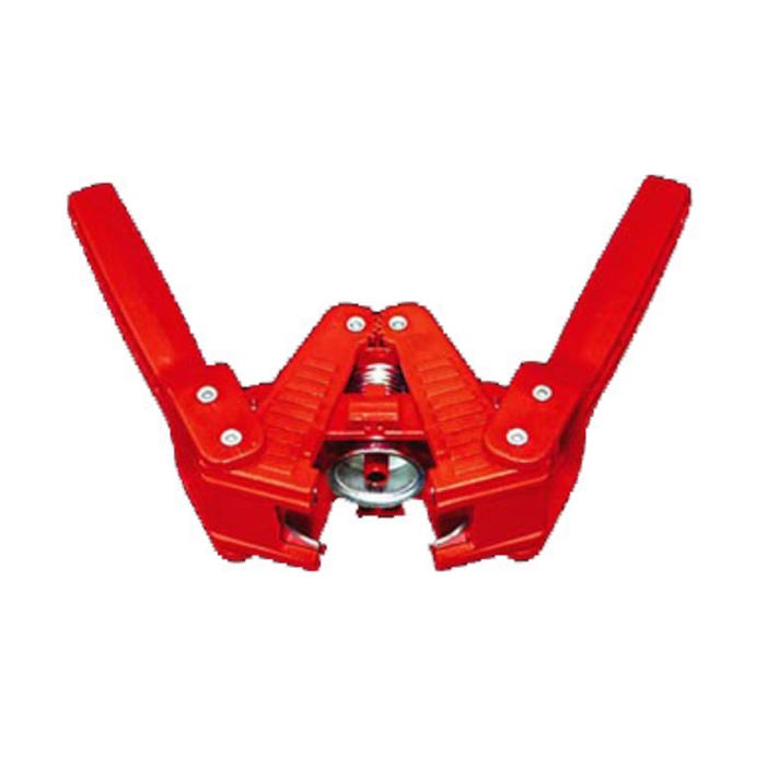 Bottle Capper - Red Plastic with Magnet