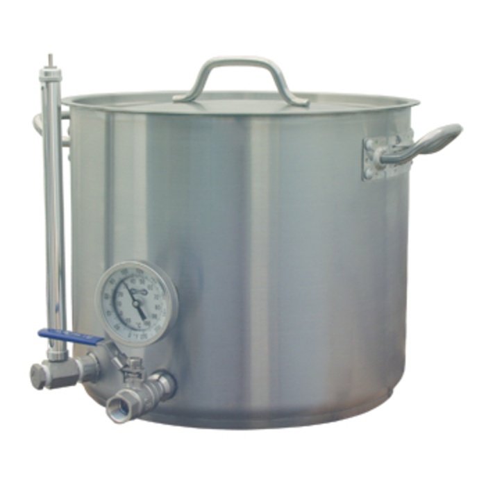 8 Gallon HLT - Stainless Hot Liquor Tank