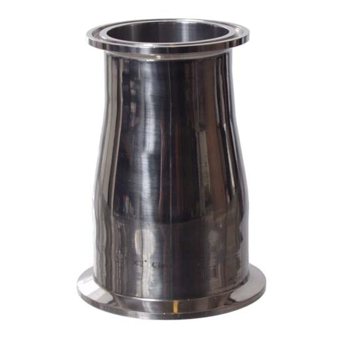 Stainless - 2.5" T.C. x 2" T.C. Concentric Reducer