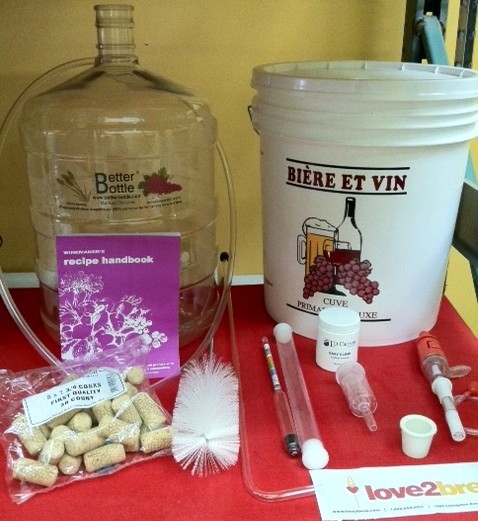 Basic Wine Making Kit w/ 6gal Better Bottle