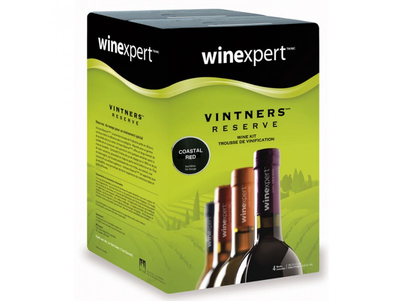 Coastal Red (Vintner's Reserve) Wine Kit