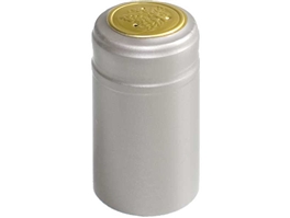 Silver PVC Shrink Capsules