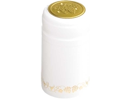 White/Gold PVC Shrink Capsules