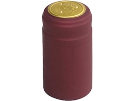 Burgundy PVC Shrink Capsules