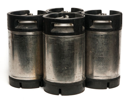 FOUR 3 Gallon Cornelius Style Pin Lock Used Kegs