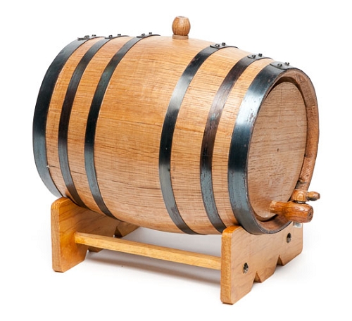 5 Liter Oak Barrel