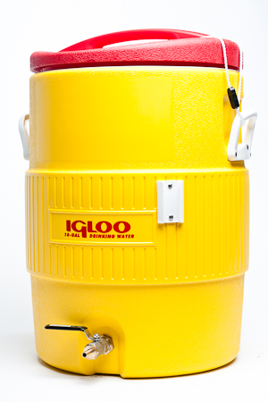 10 gallon Igloo cooler HLT
