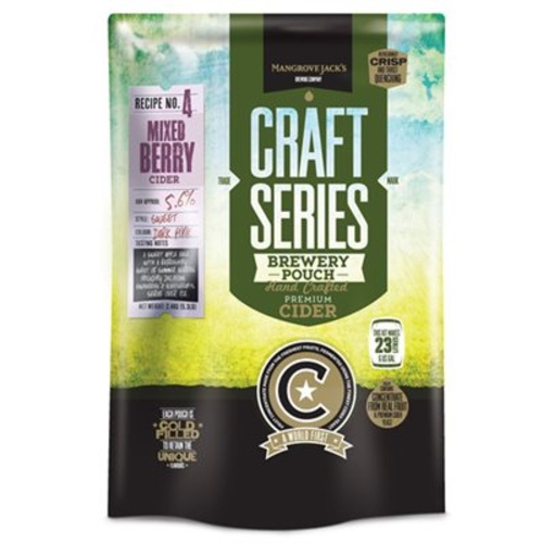 Mangrove Jack's British Series Mixed Berry Cider Pouch