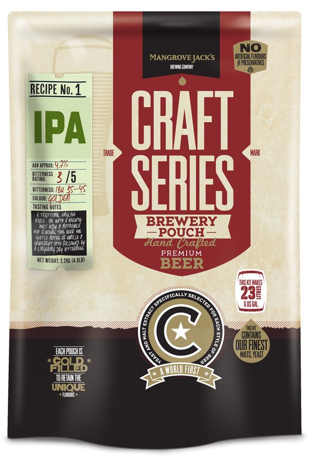 India Pale Ale Brewery Pouch